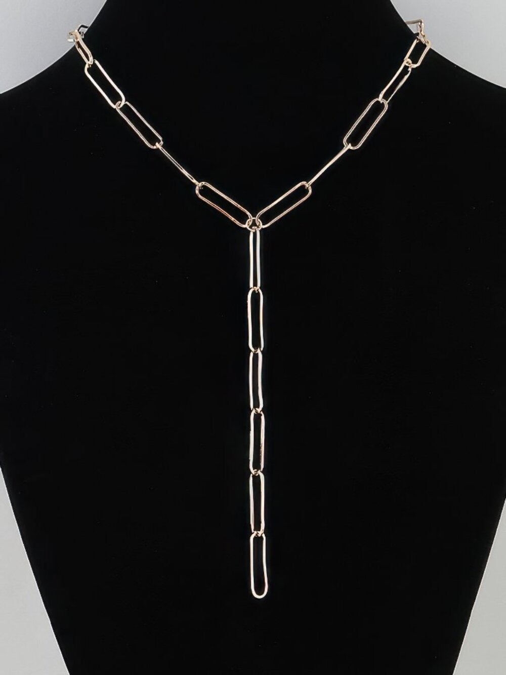 Minimal Link Chain Drop Necklace